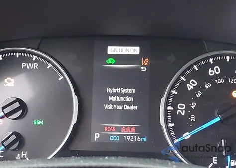 2021 Toyota Rav4 Hybrid Xle z USA, uszkodzony, nr VIN JTMRWRFV9MD129916